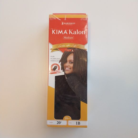 NEW Harlem125 Kima Kalon Synthetic Hair Braids 20" Color 1B - Picture 1 of 5
